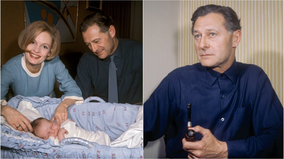 Poul Reichhardt med hustruen Charlotte.