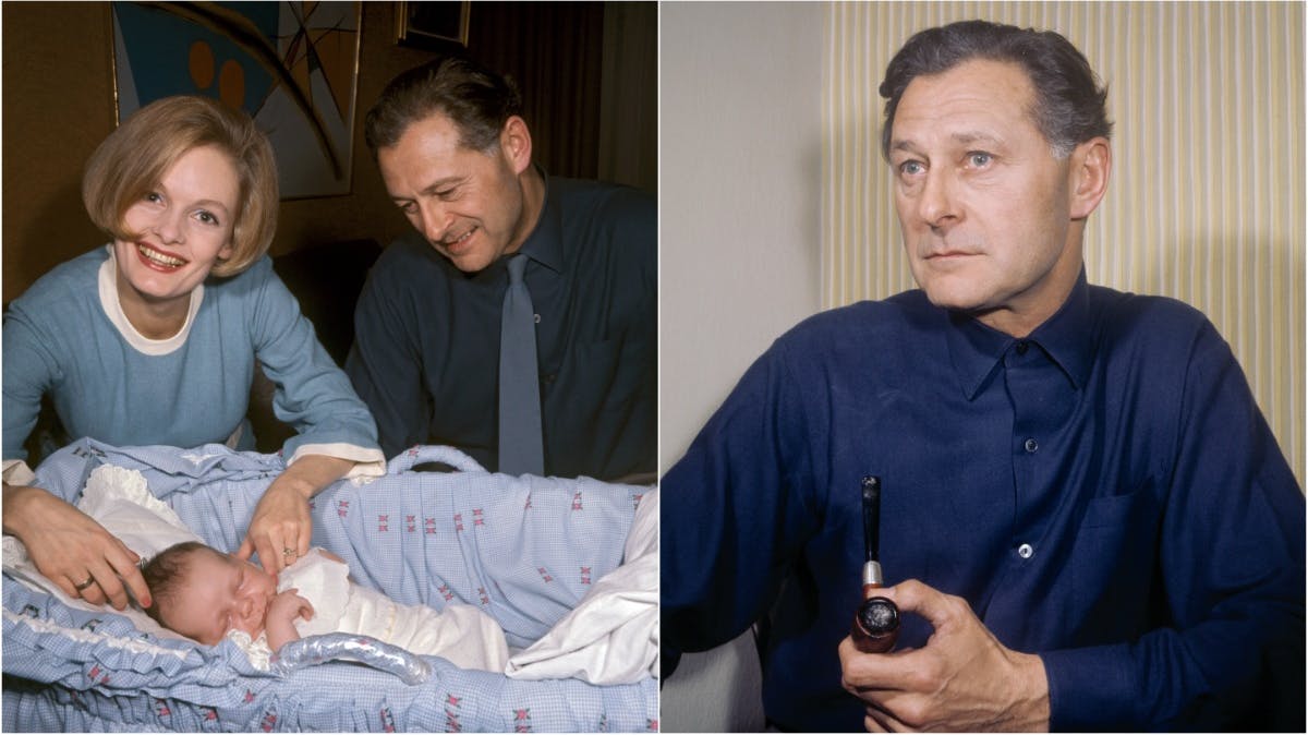 Poul Reichhardt med hustruen Charlotte.