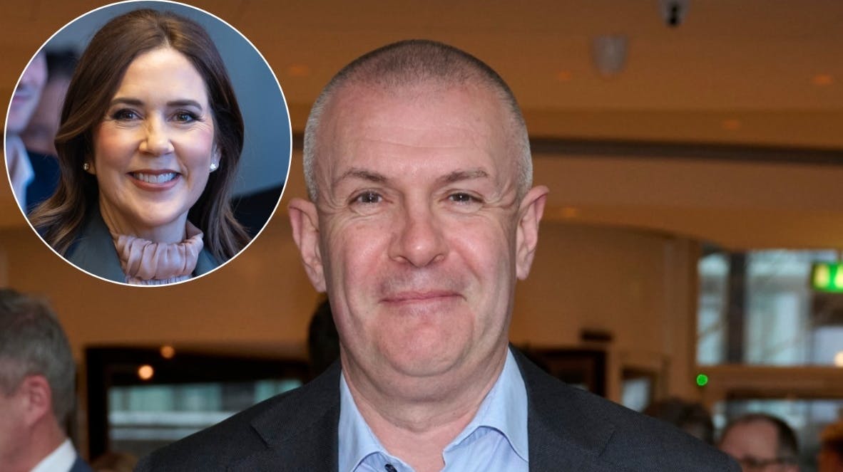 Dronning Mary og Bjarne Corydon.