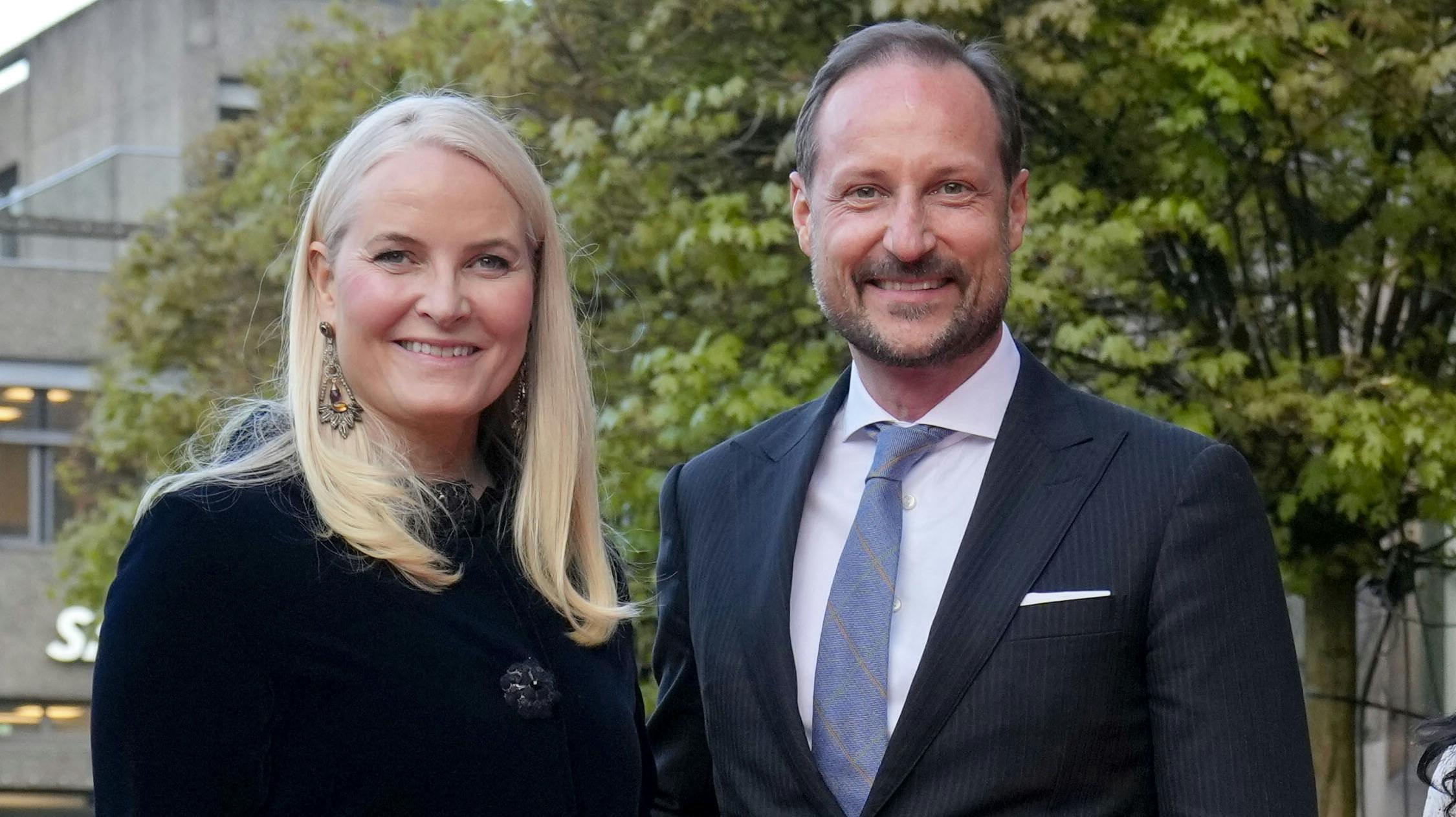 Kronprinsesse Mette-Marit og kronprins Haakon. 