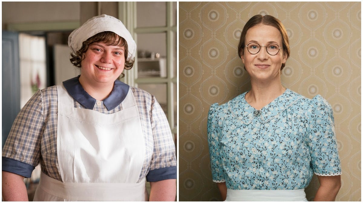 Ena Spottag og Ulla Vejby i "Badehotellet".