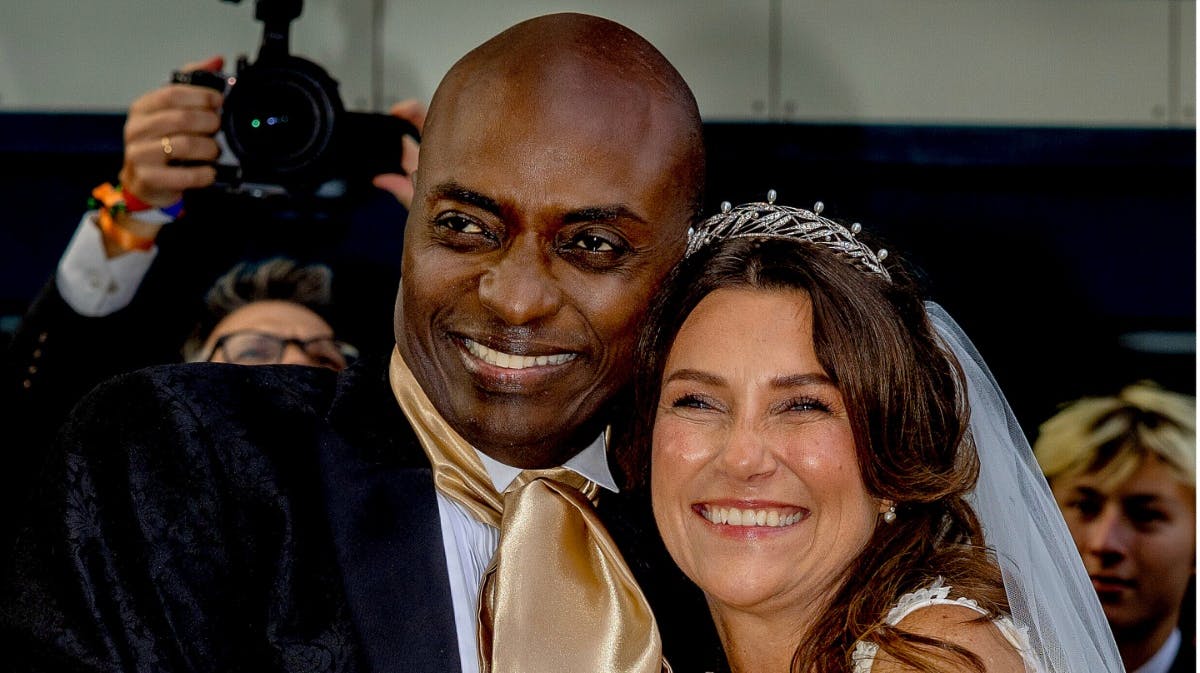 Prinsesse Märtha Louise og hendes mand, Durek Verrett. 