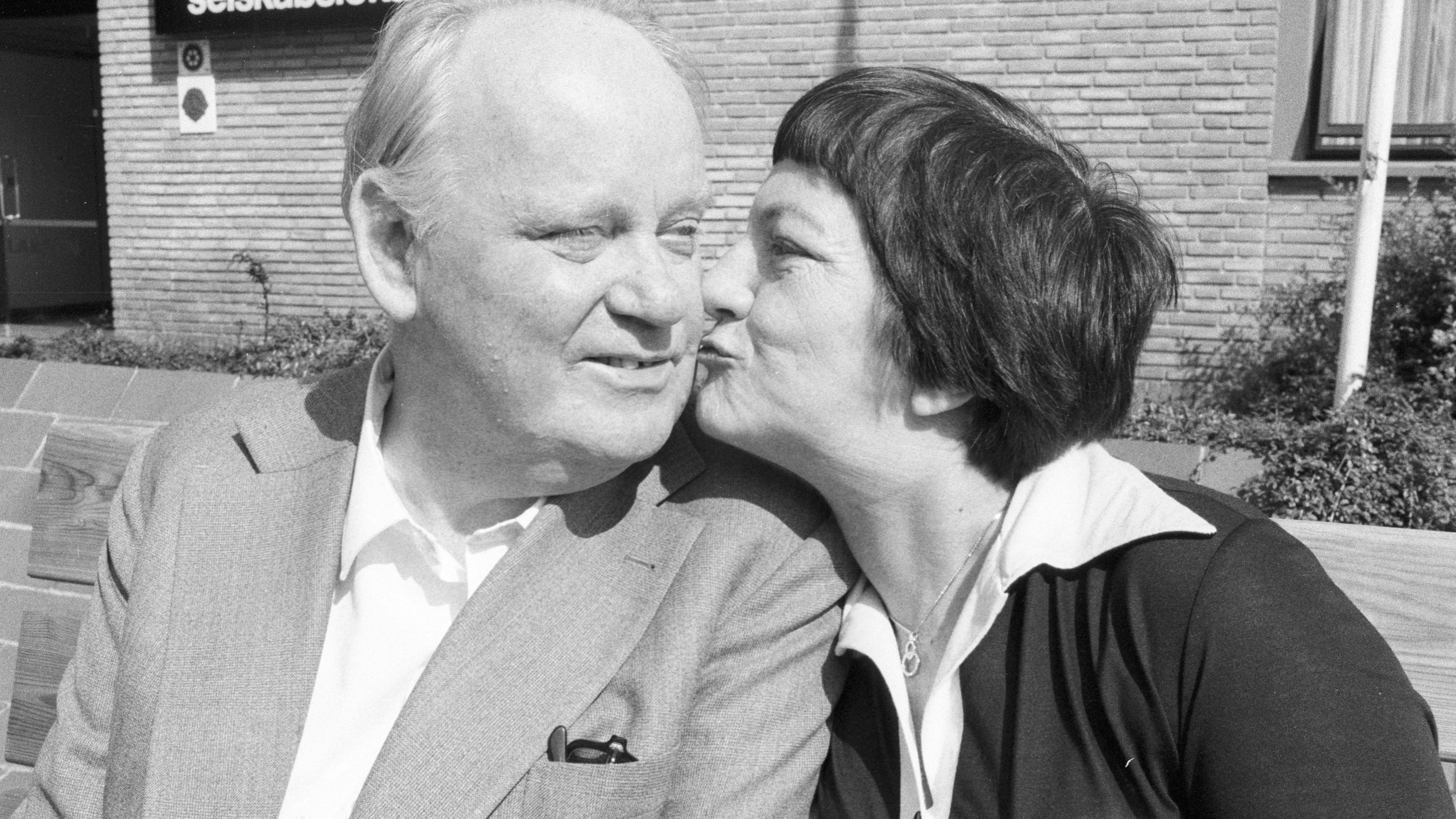 Karl Stegger og hustruen Rikke. 