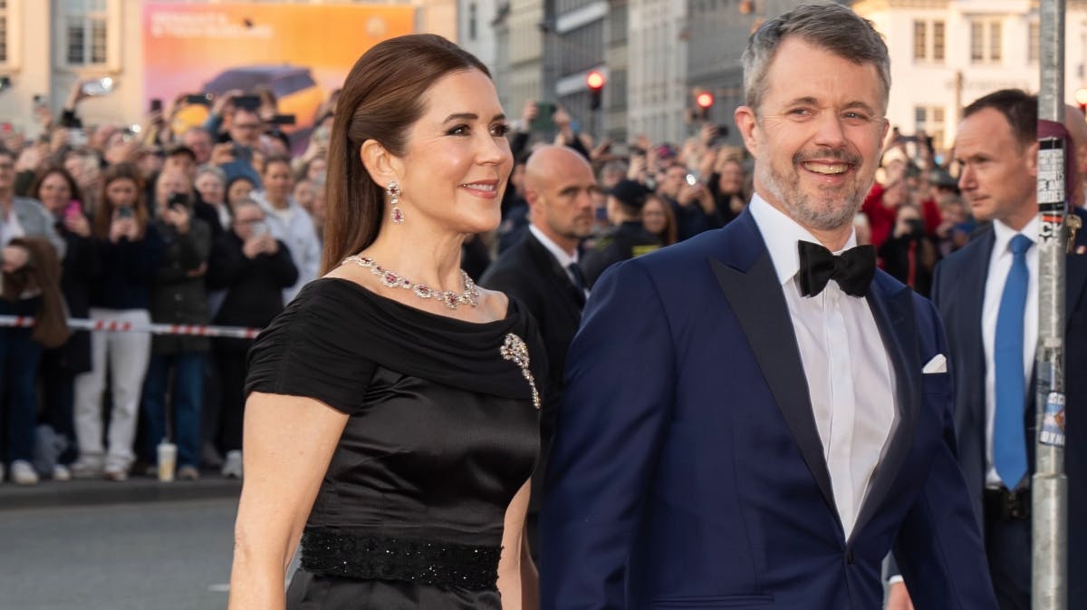 Dronning Mary og kong Frederik