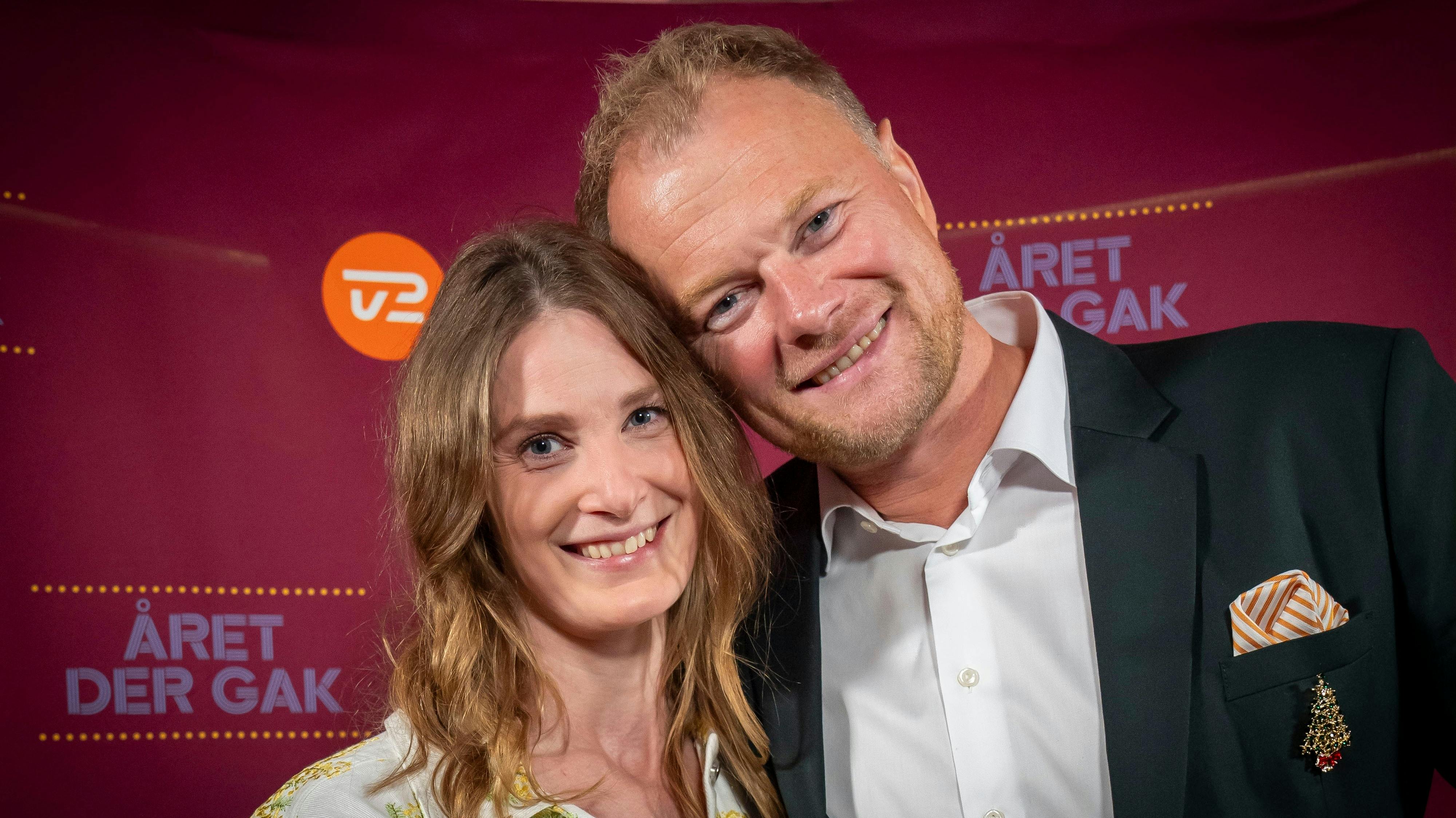 Christian Degn og kæresten Trine.