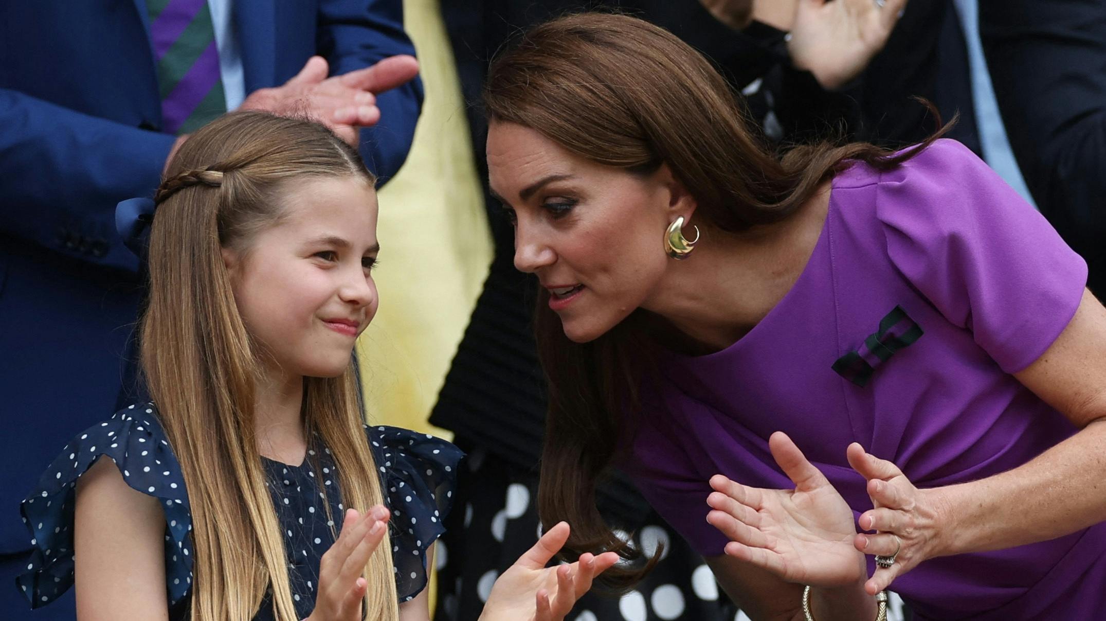 Prinsesse Charlotte og prinsesse Catherine. 