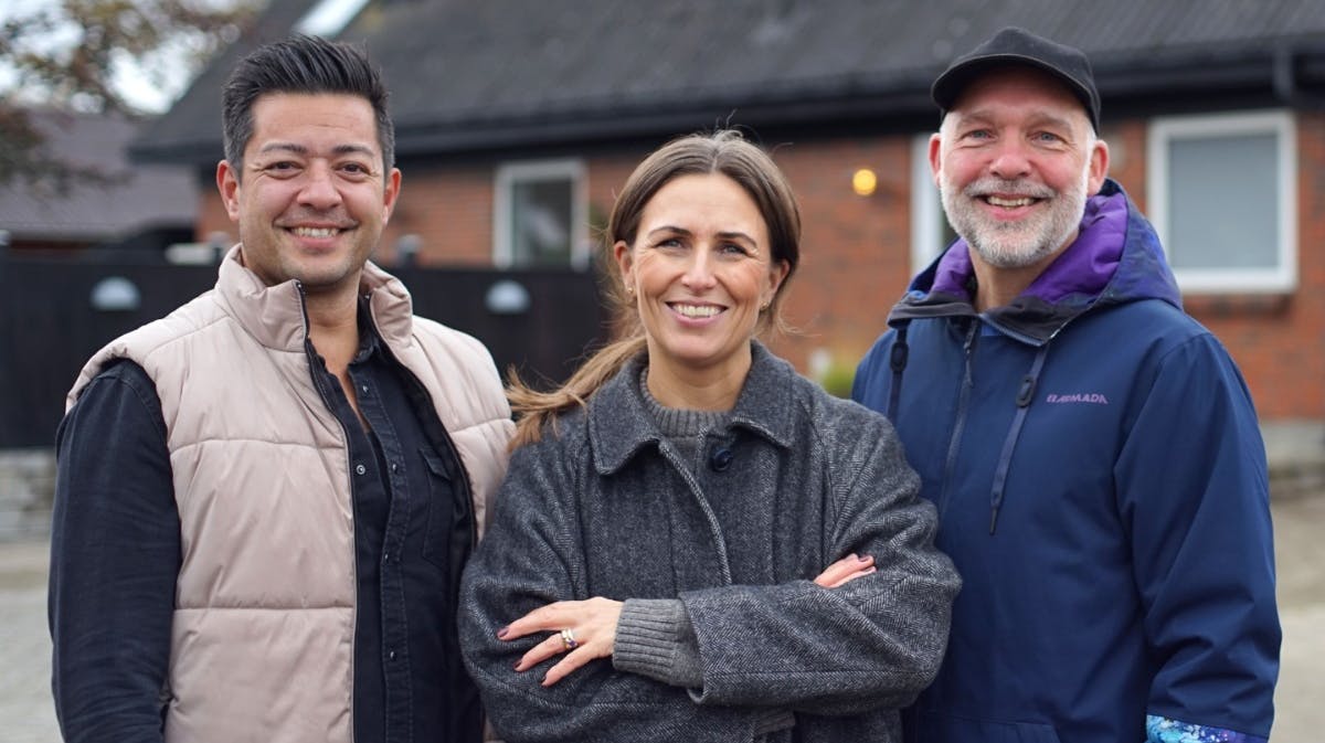 Dennis Lindequist, Line Franck og Kalle Thesbjerg.