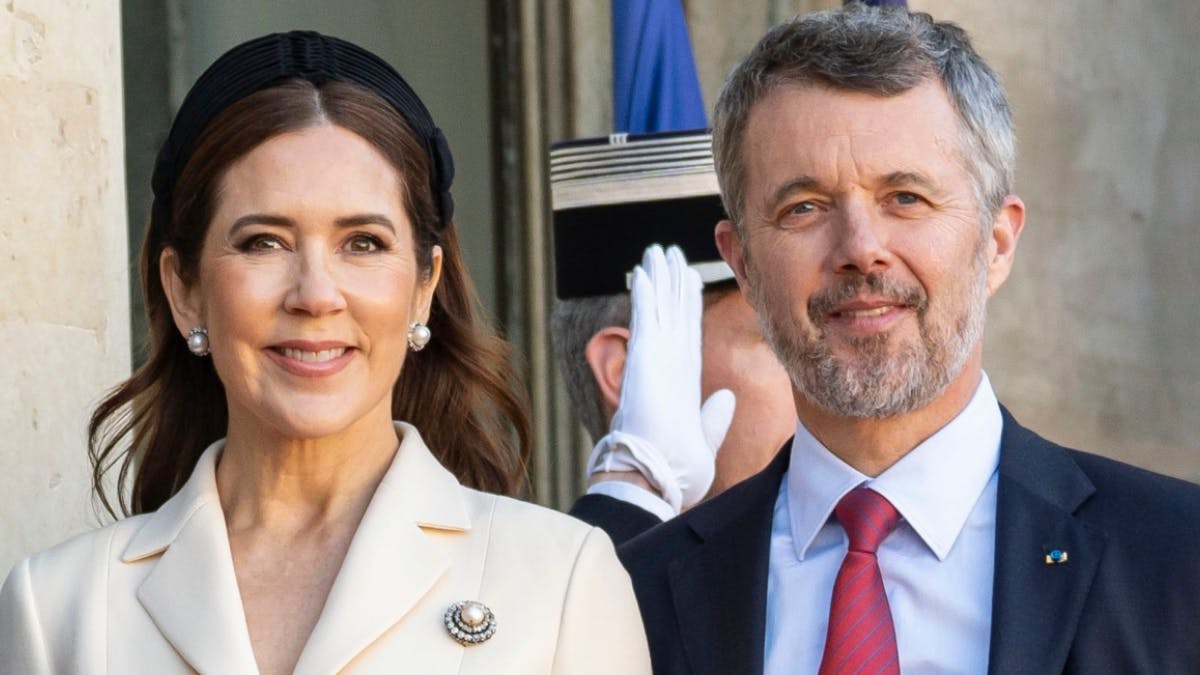 Dronning Mary og kong Frederik