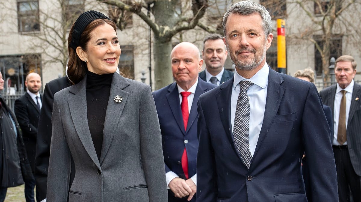 Dronning Mary og kong Frederik