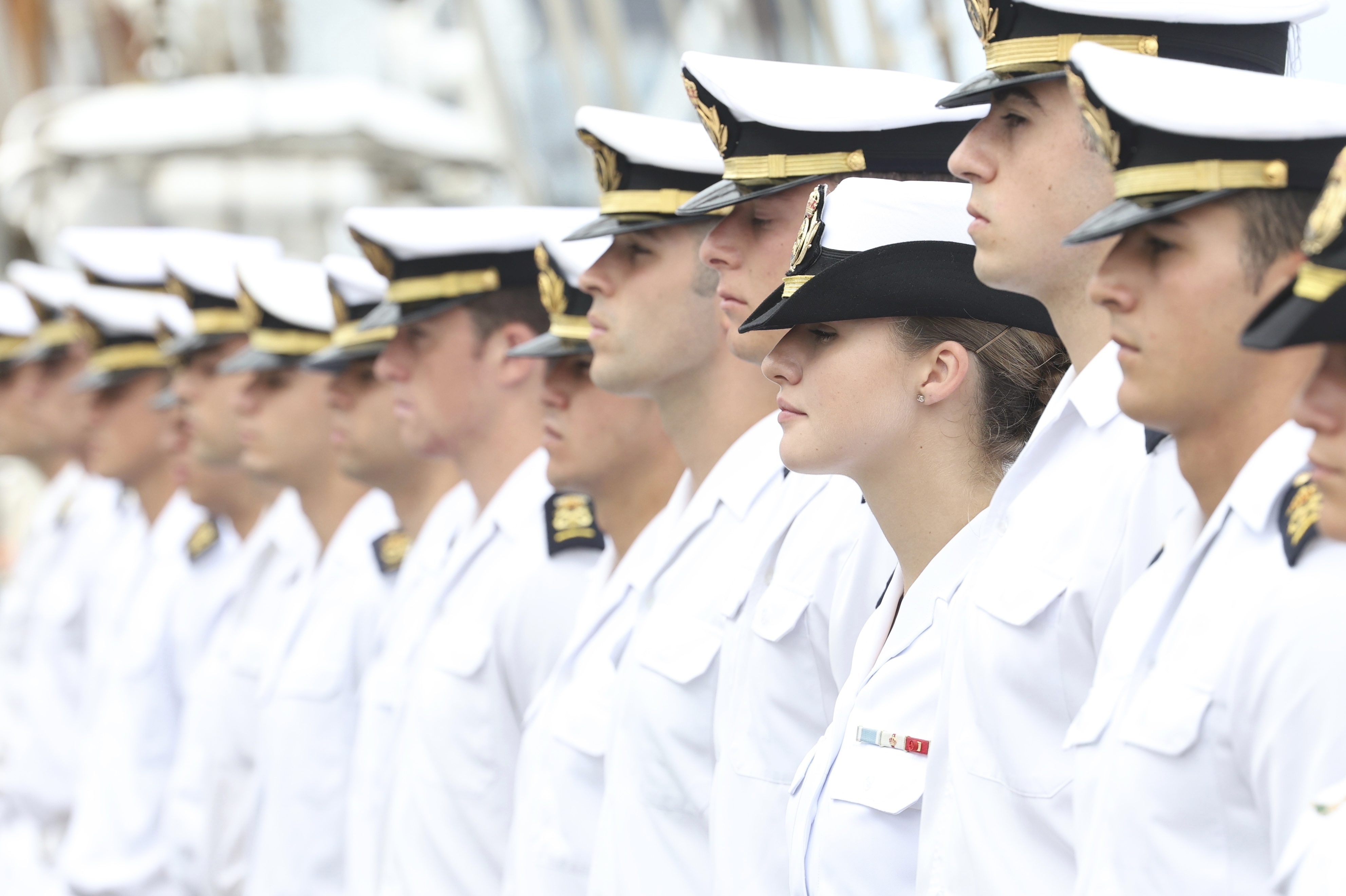 Dronning Letizia og prinsesse Leonor genforenet.