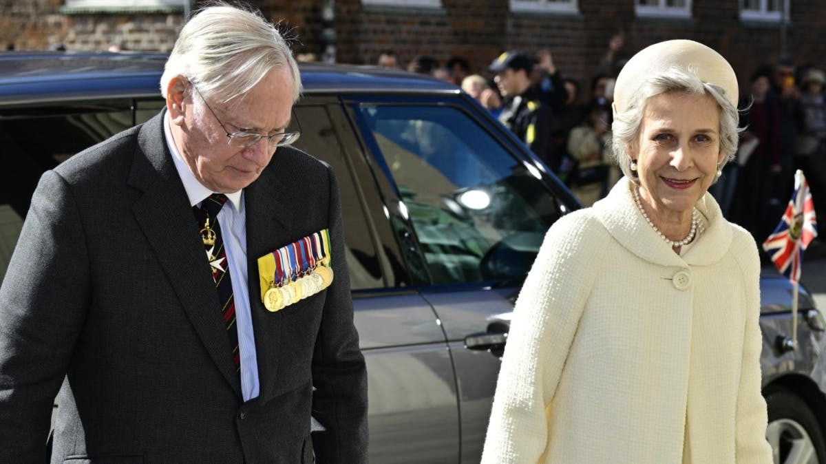 Hertugen og hertuginden af Gloucester Richard og Birgitte
