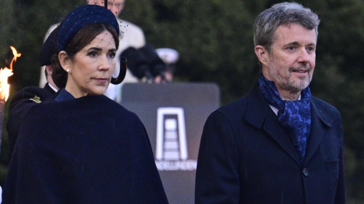 Dronning Mary og kong Frederik