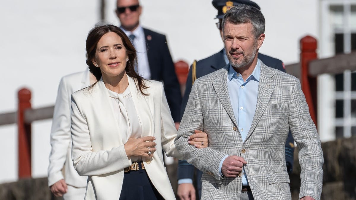 Dronning Mary og kong Frederik