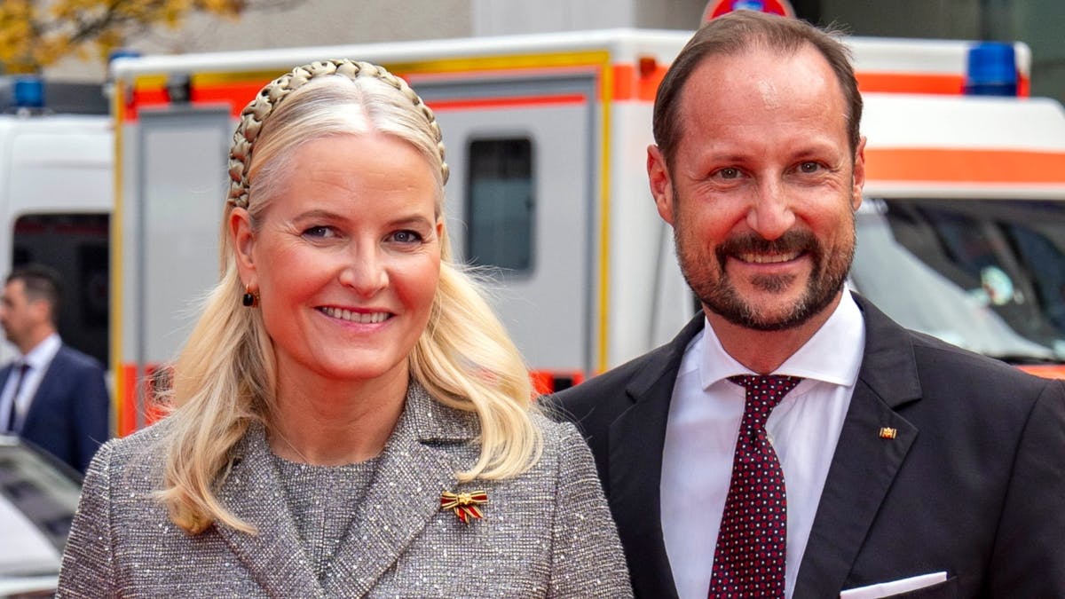 Kronprinsesse Mette-Marit og kronprins Haakon.&nbsp;