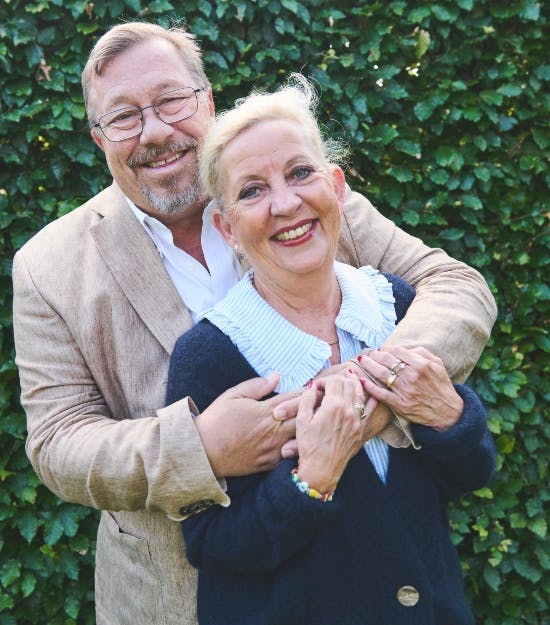 Anette og James Price.