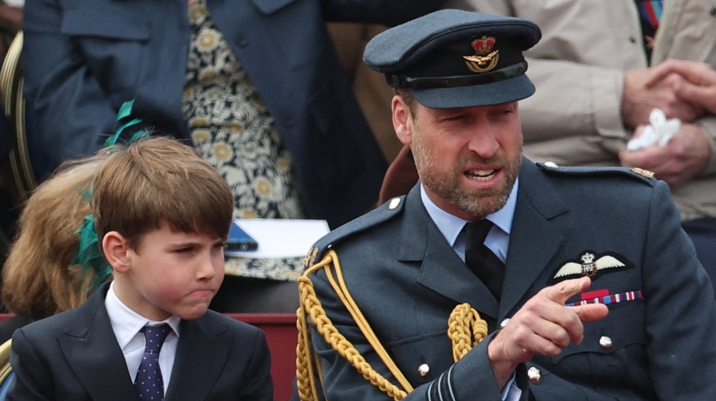 Prins Louis og prins William.