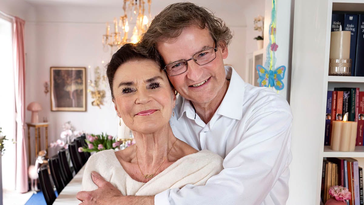 Inge Juul Hansen og kæresten Erik. 