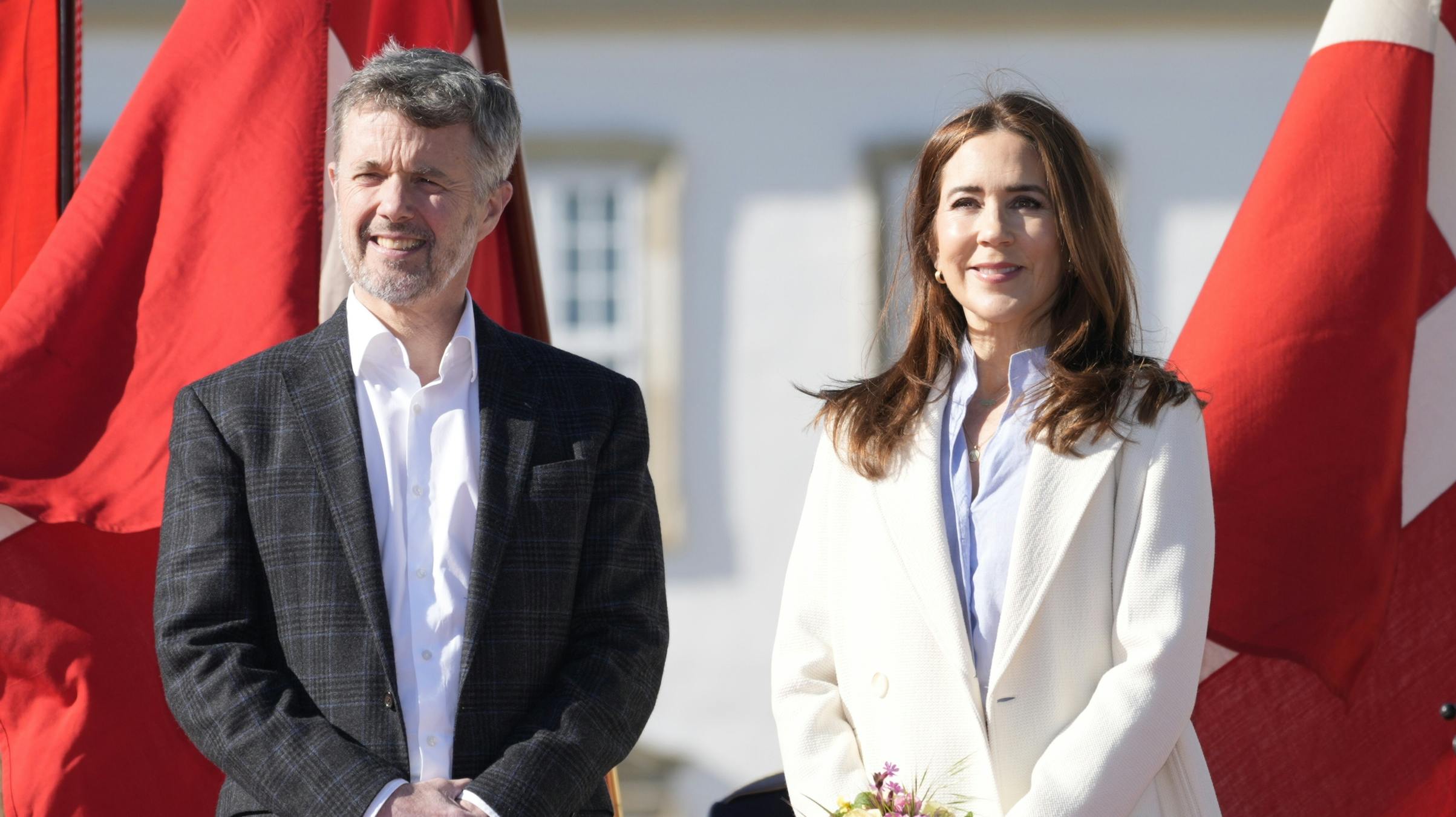 Kong Frederik og dronning Mary.