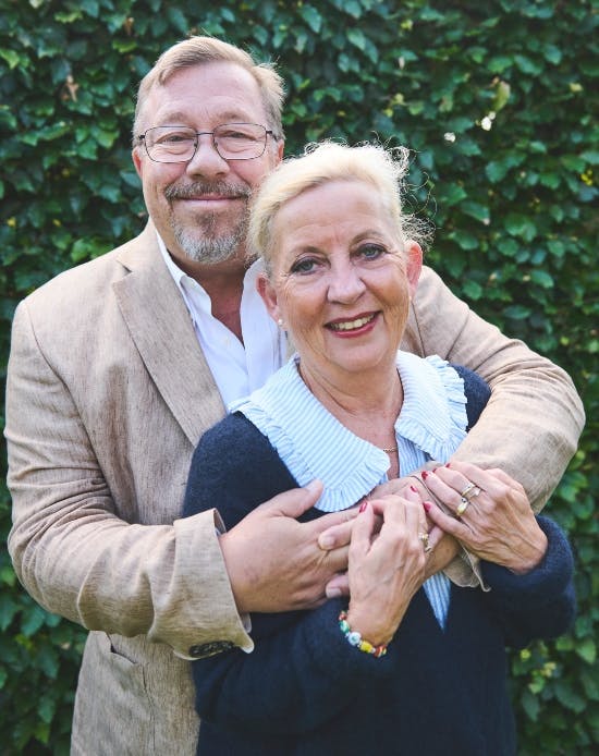 Anette og James Price.