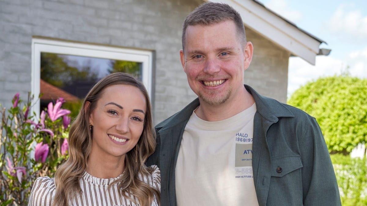 Nadia og Mads fra "Kærlighed hvor kragerne vender"