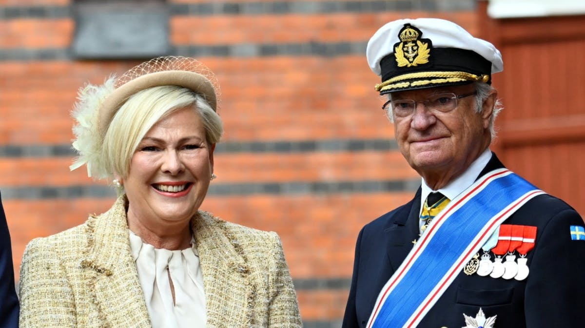 Den islandske præsident Halla Tómasdóttir og kong Carl Gustaf 