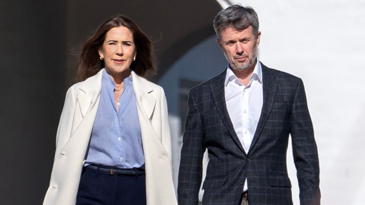 Dronning Mary og kong Frederik