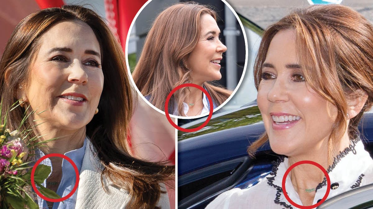 Dronning Mary 2. maj og 5. maj 2025.