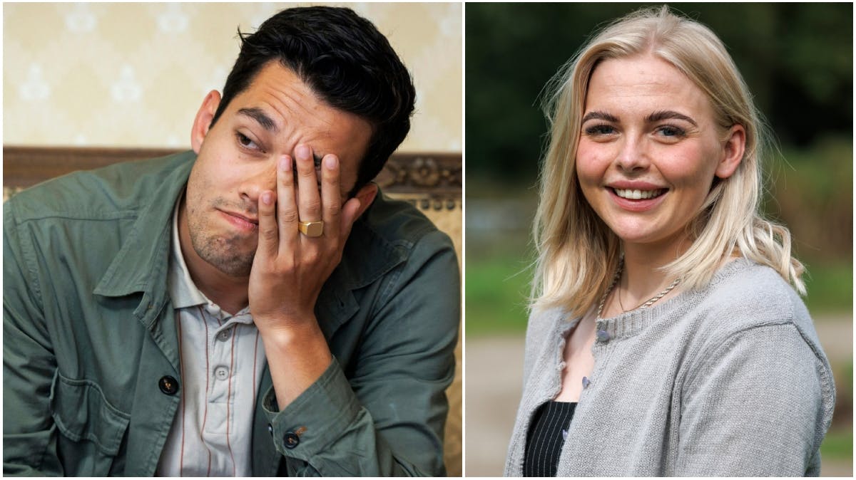 Thomas G. og Ann i "Kærlighed hvor kragerne vender"