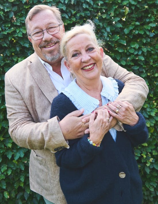 Anette og James Price.