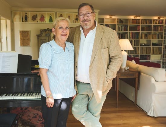 Anette og James Price.