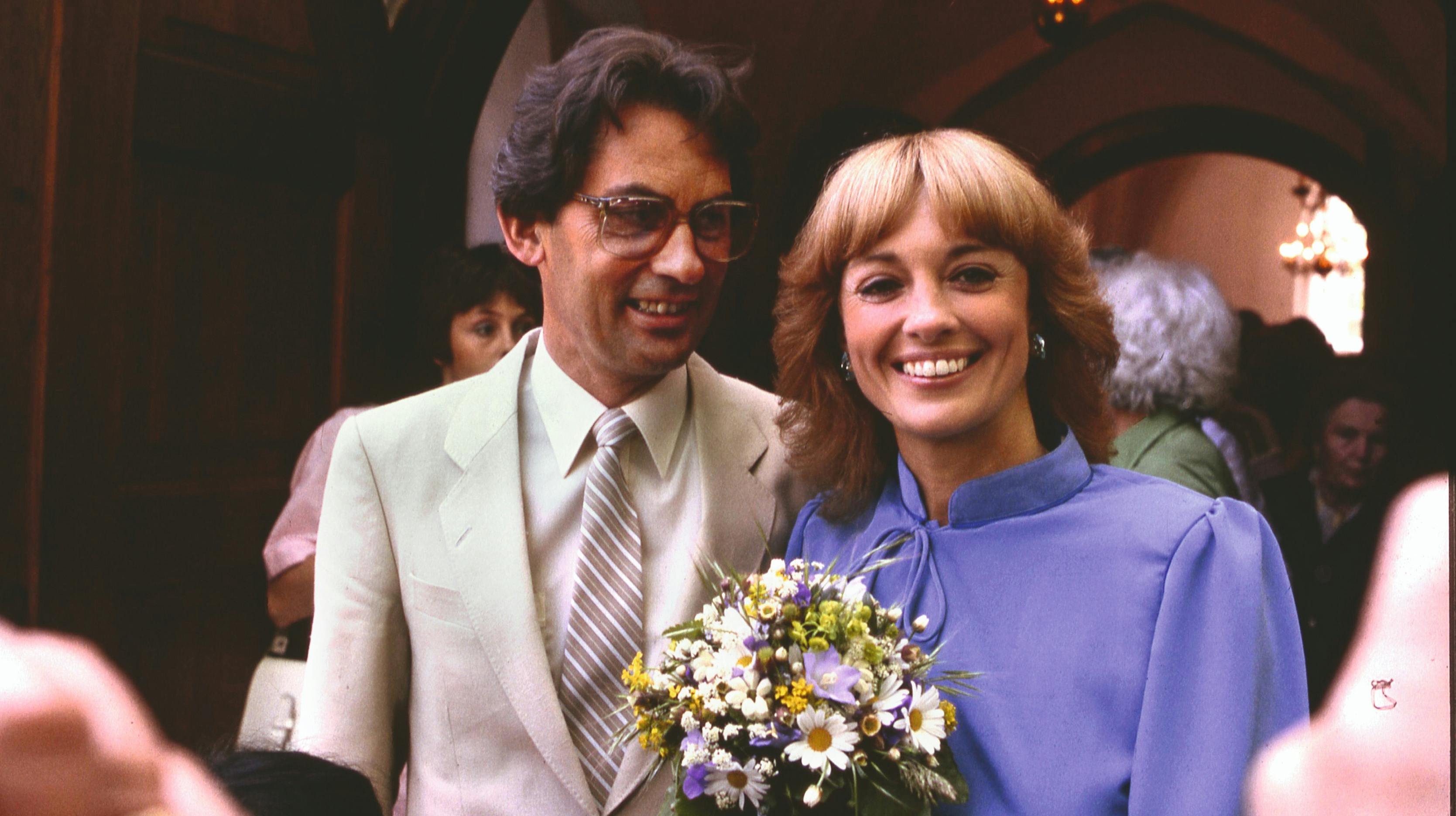 Malene Schwartz med ægtemanden Paul Hammerich. 