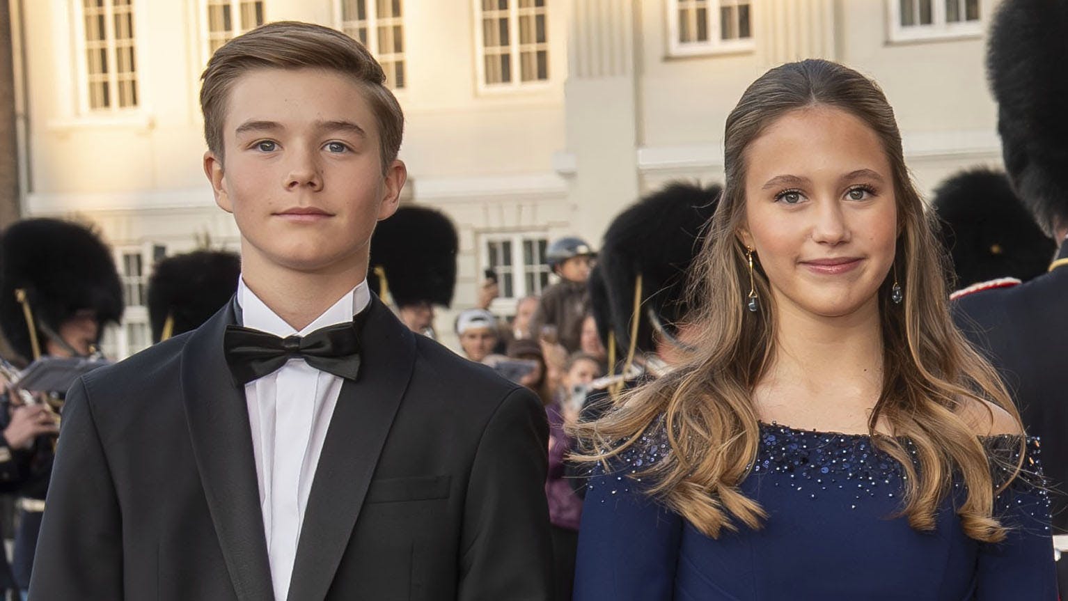 Prins Vincent og prinsesse Josephine.