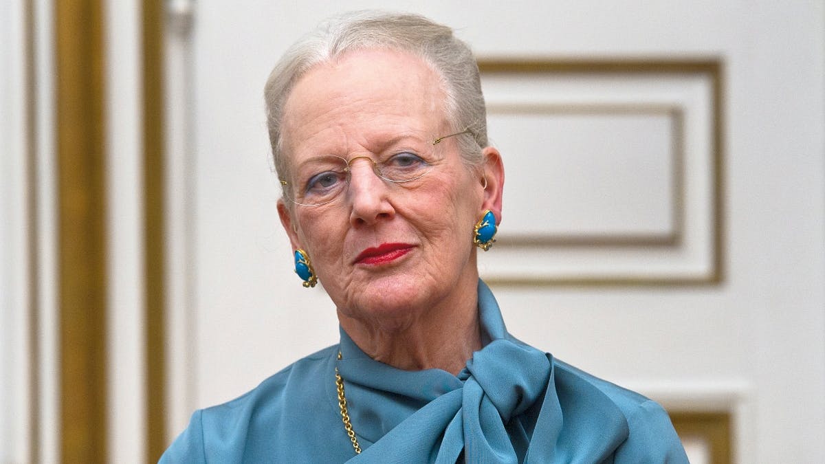 Dronning Margrethe.