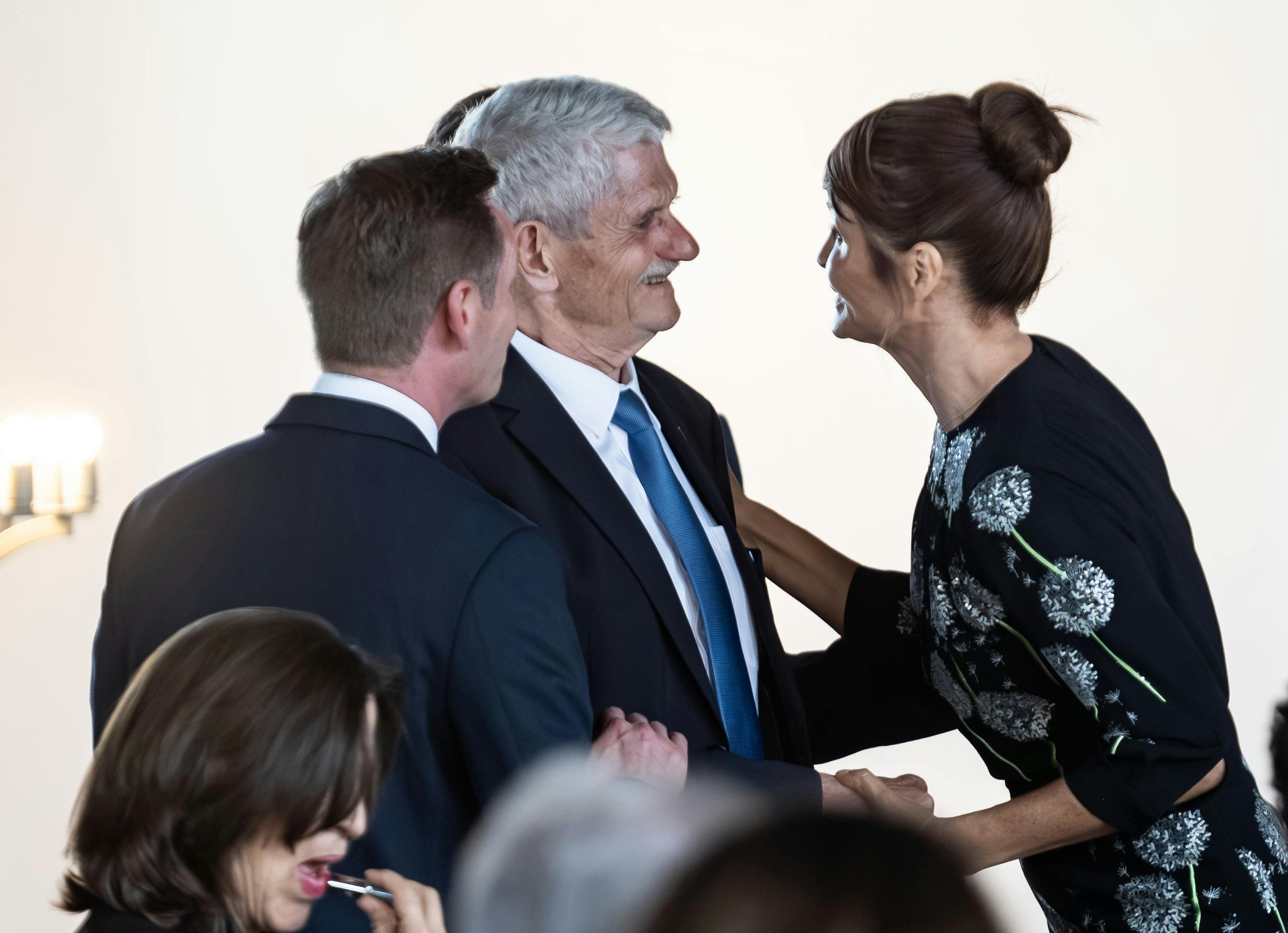 OPGAVE: Kongeparret er værter for en middag på Kronborg Slot i anledning af Danmarks værtskab for møde i FN’s Chief Executives Board. STED: Kronborg slotJOURNALIST: Ulrik UlriksenFOTOGRAF: © Hanne Juul/ Aller Foto & VideoDATO: 20250507