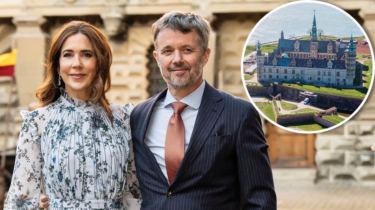 Dronning Mary og kong Frederik. 