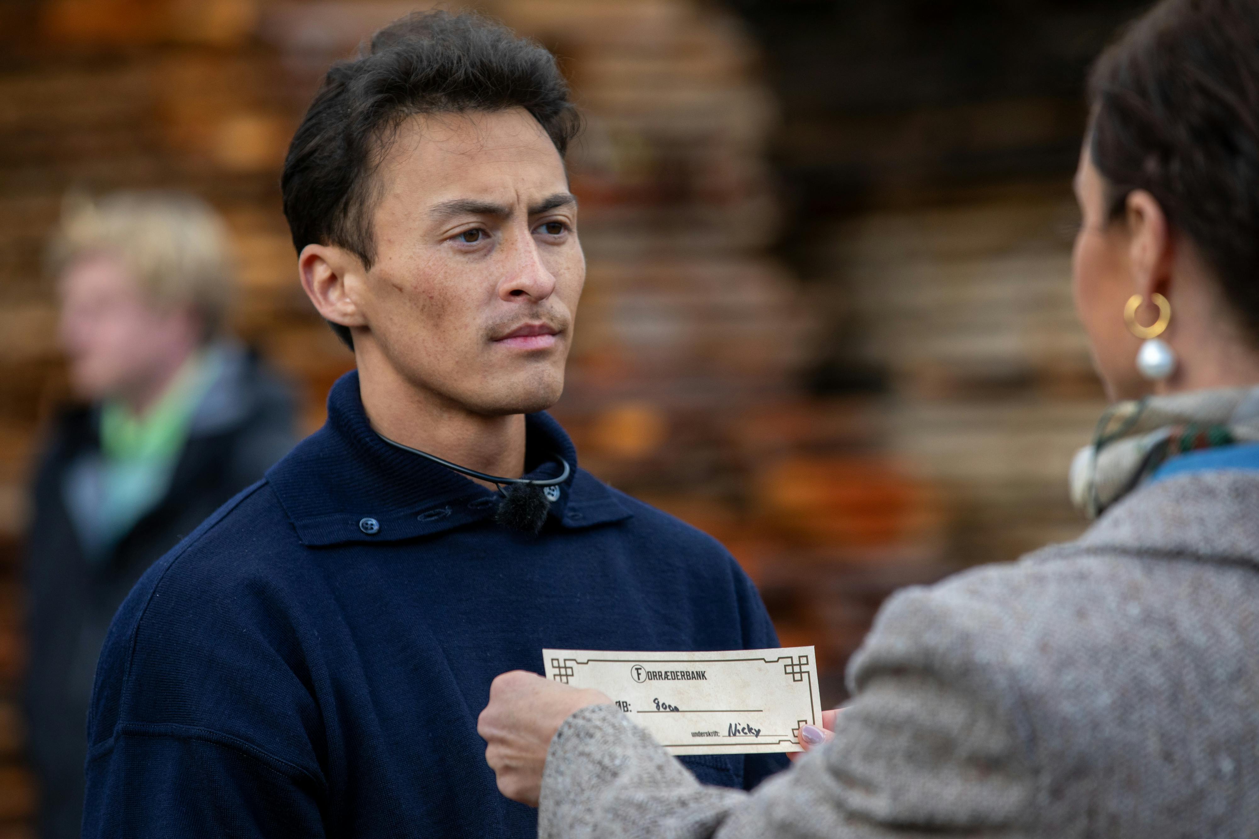 Forræder sæson tre sendt i 2025. Programbilleder fra afsnit fem.