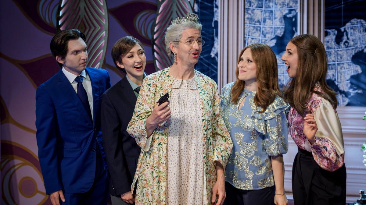 Cirkusrevyens sketch om kongehuset blev pillet af programmet.