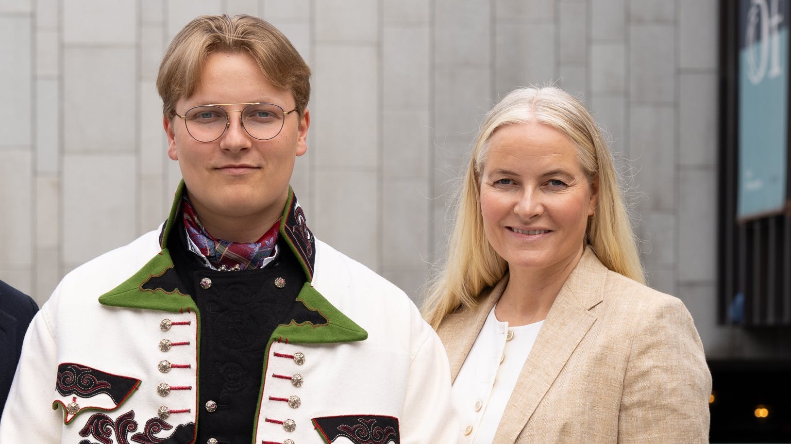 Prins Sverre Magnus, kronprinsesse Mette-Marit.