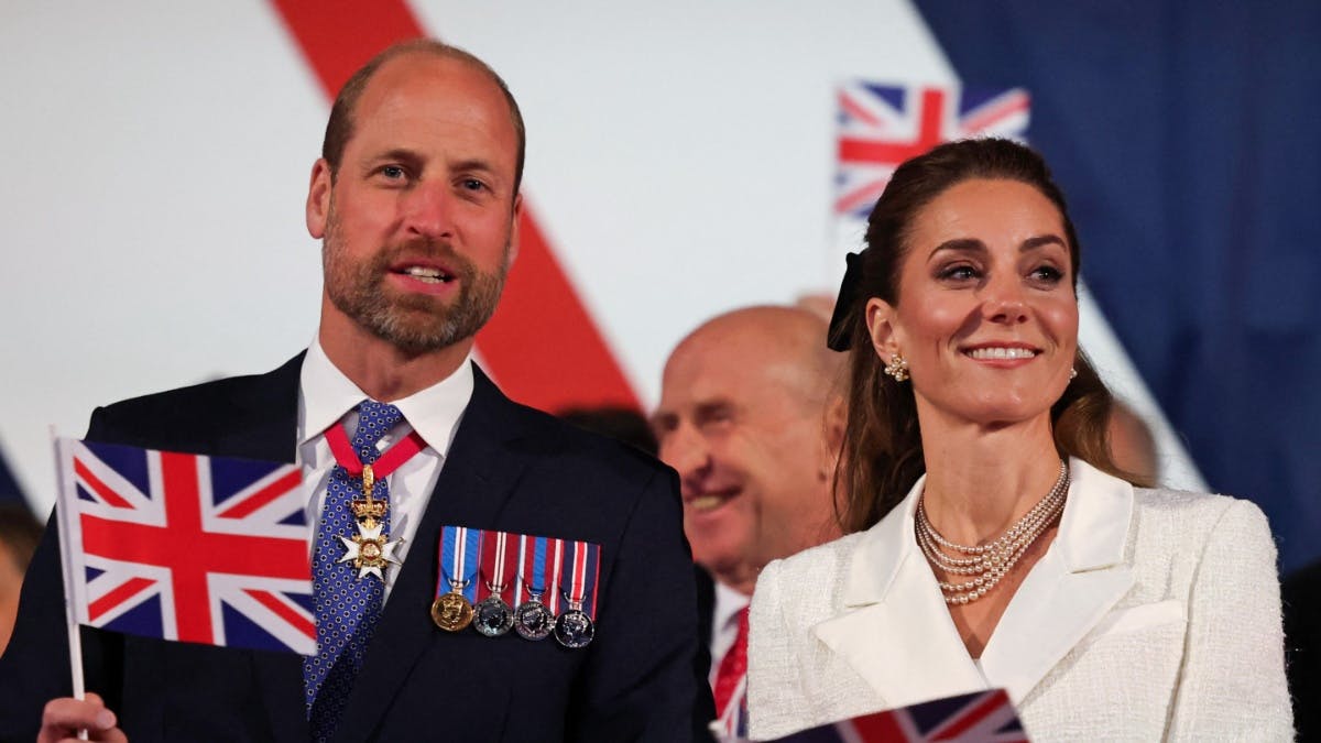 Prins William og prinsesse Kate.