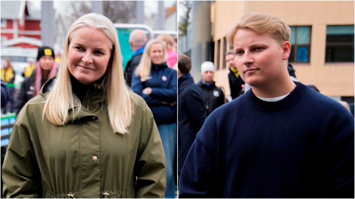 Kronprinsesse Mette-Marit og prins Sverre Magnus&nbsp;