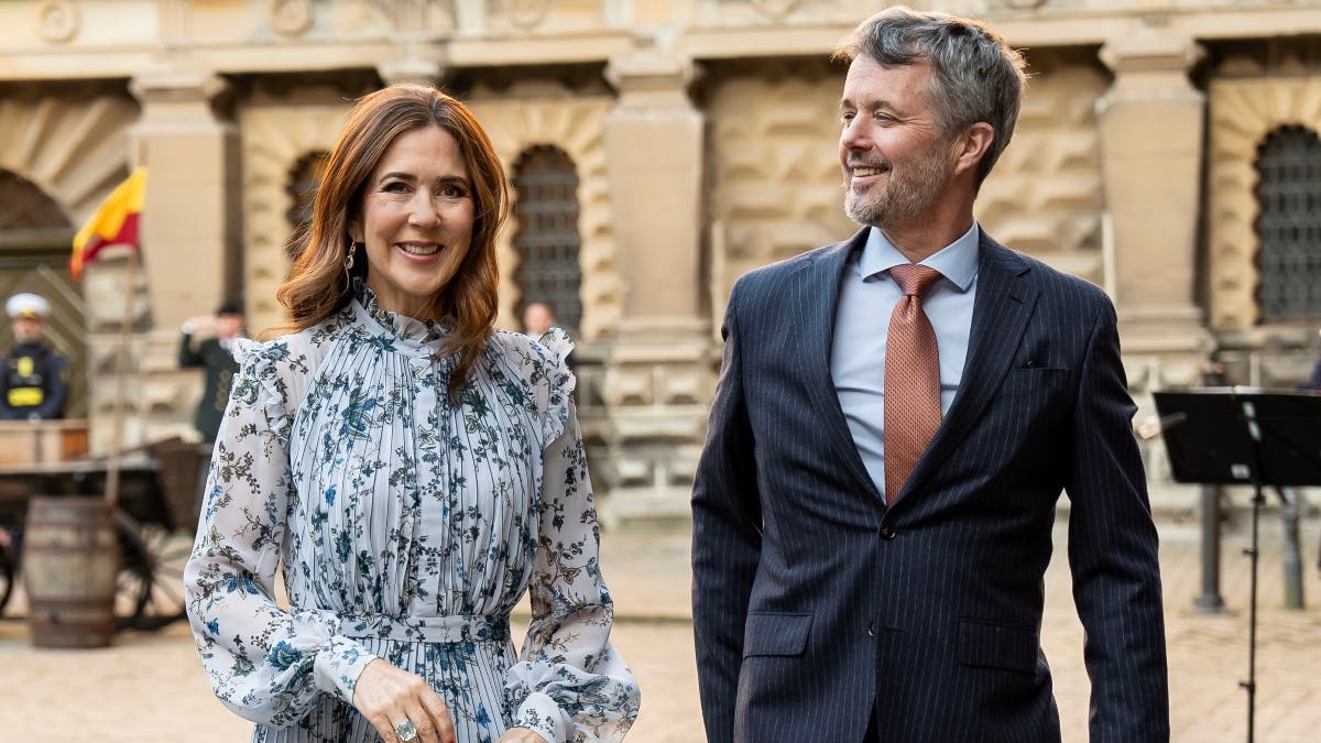 Dronning Mary og kong Frederik