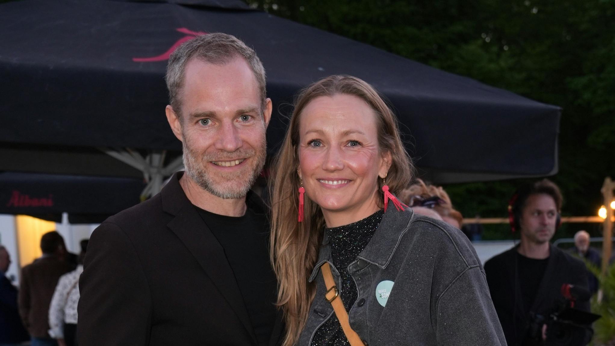 Sara Lygum og Jonas Kromann-Larsen.