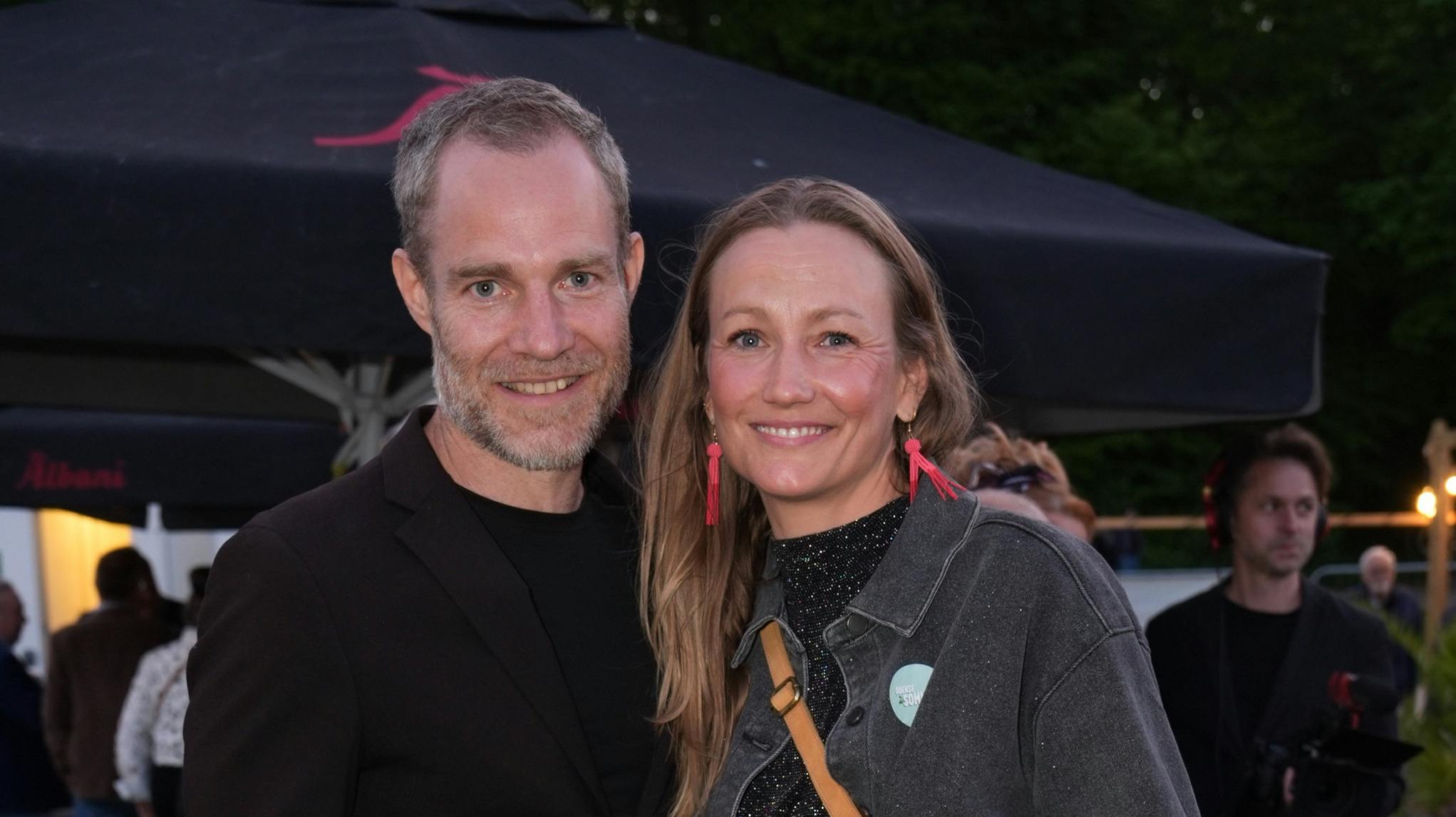 Sara Lygum og Jonas Kromann-Larsen.