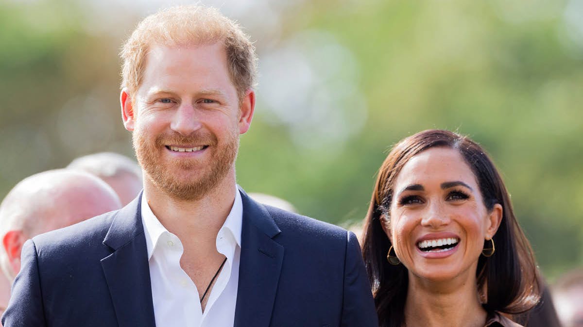 Prins Harry og hertuginde Meghan.