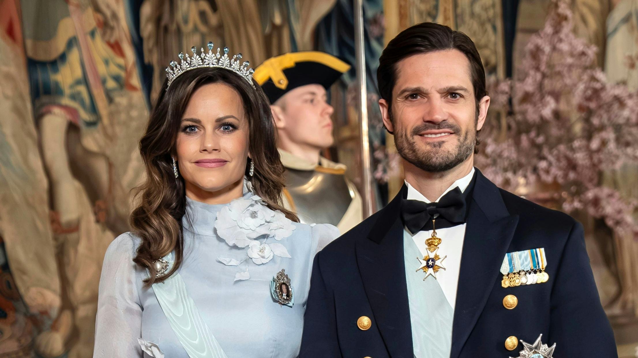 Prinsesse Sofia og prins Carl Philip.