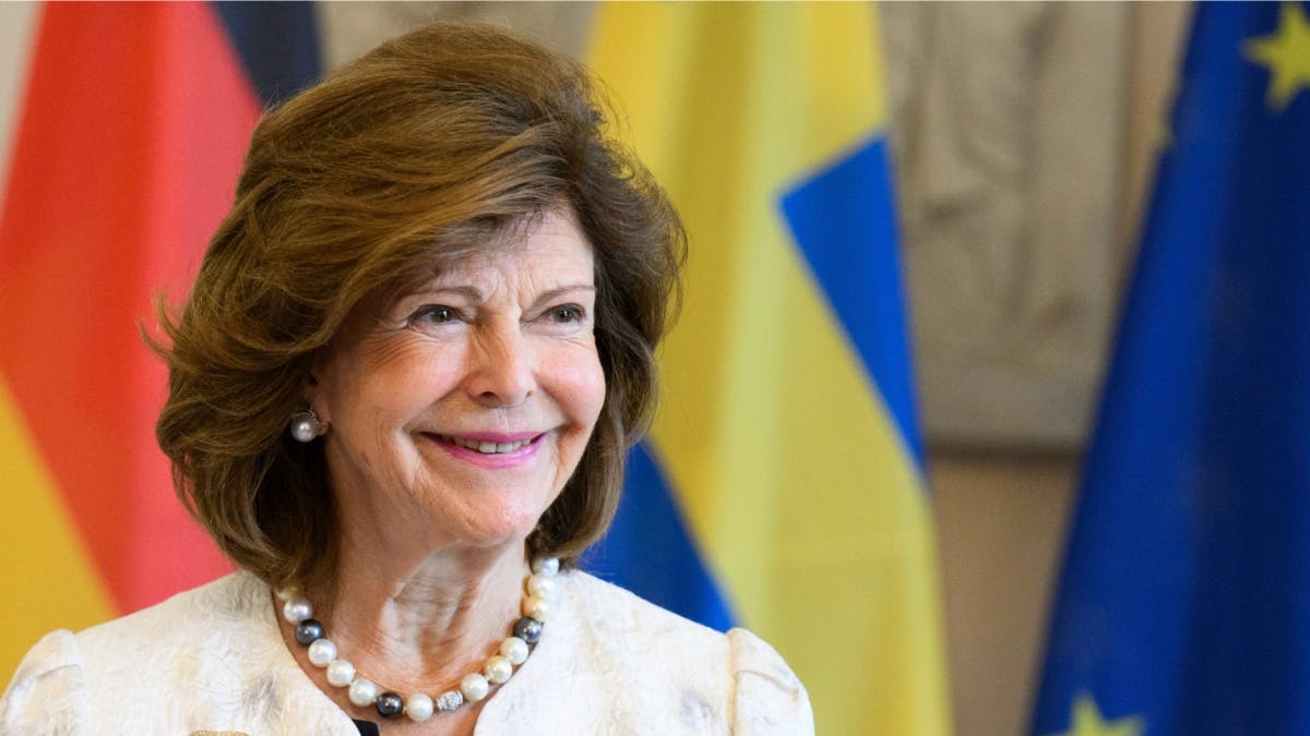 Dronning Silvia.