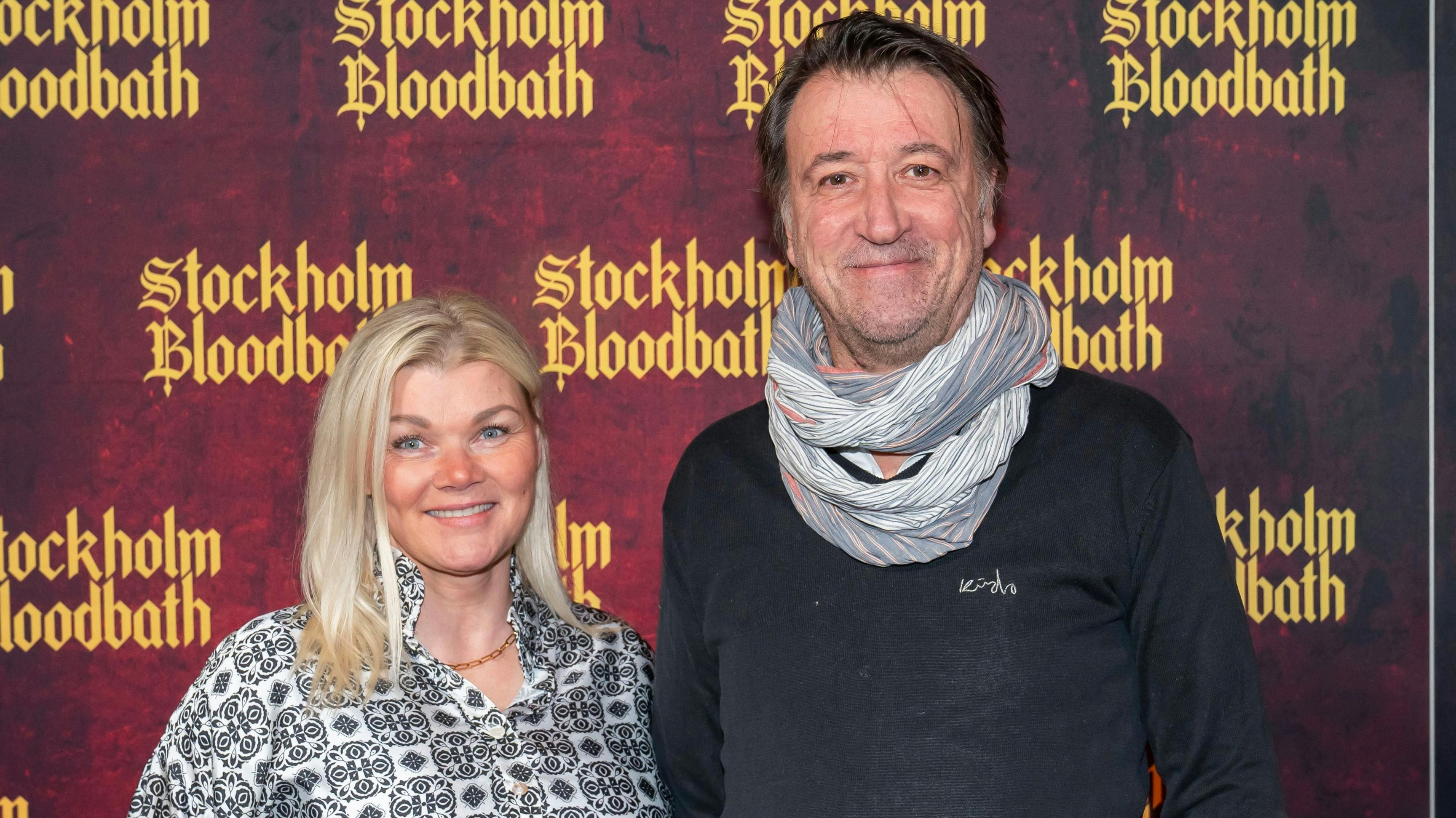 Gordon Kennedy med kæresten Katja. 