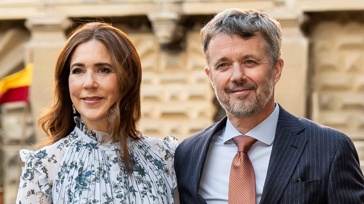 Dronning Mary og kong Frederik