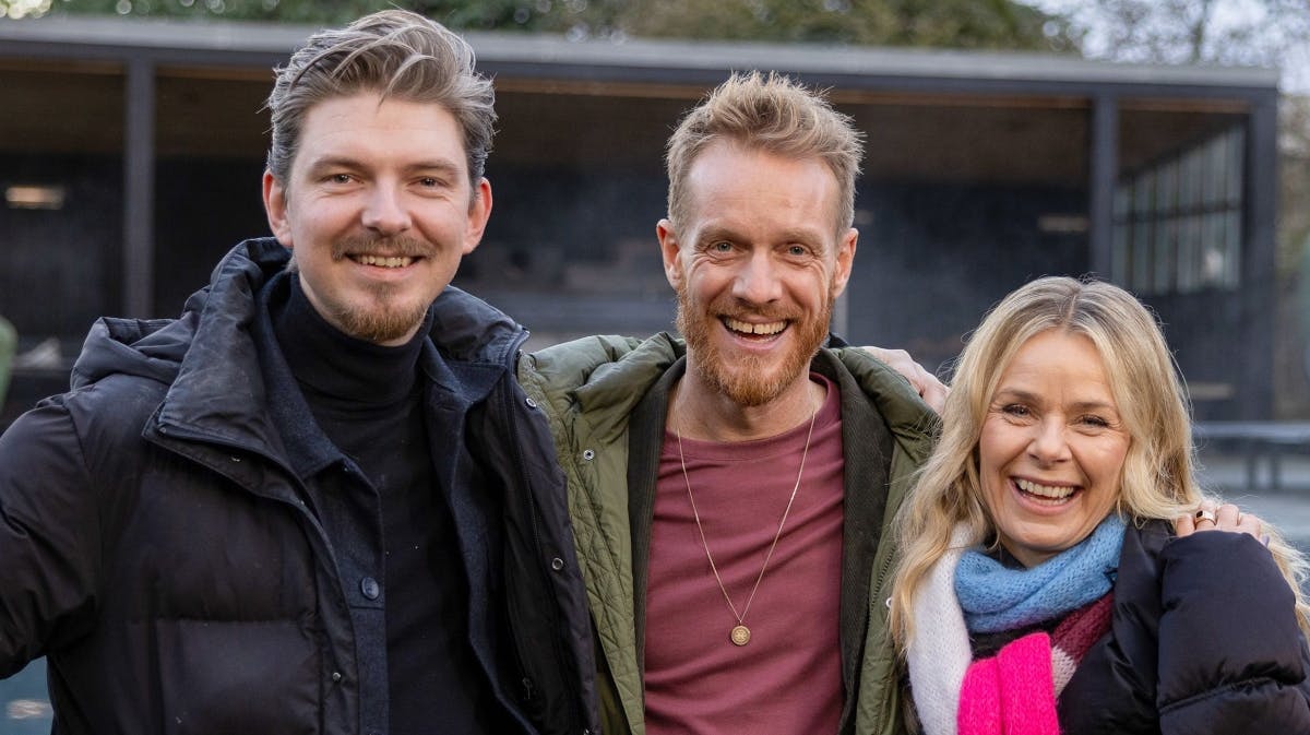 Jacob Holst Mouritzen, Tobias Hansen og Anne Glad.
