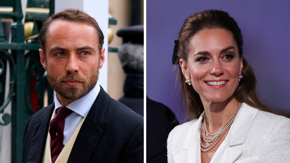 James Middleton og prinsesse Catherine.&nbsp;